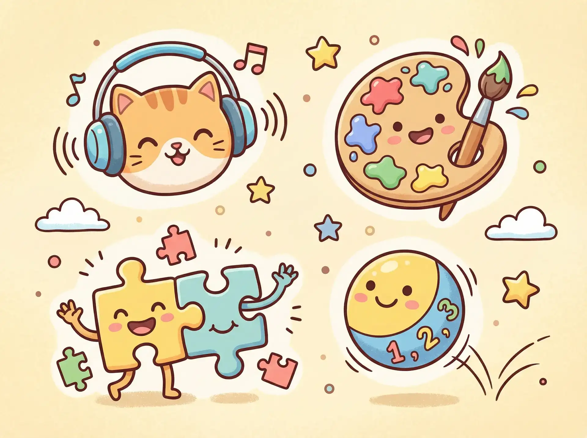 小朋友的手工作品 - MELOGIN. CN 益智创作